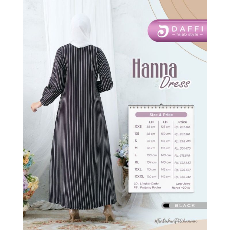 Gamis Hanna by Daffi Hijab