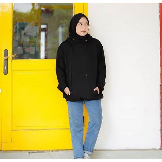 hoodie jumper polos pri wanita