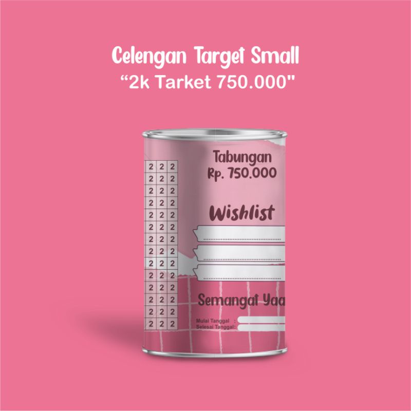 CELENGAN TARGET BUKA TUTUP ATAU PERMANEN MURAH CELENGAN VIRAL TIKTOK SMALL CELENGAN TABUNGAN SEDEKAH SUBUH-2 RIBU TARGET 750 RB