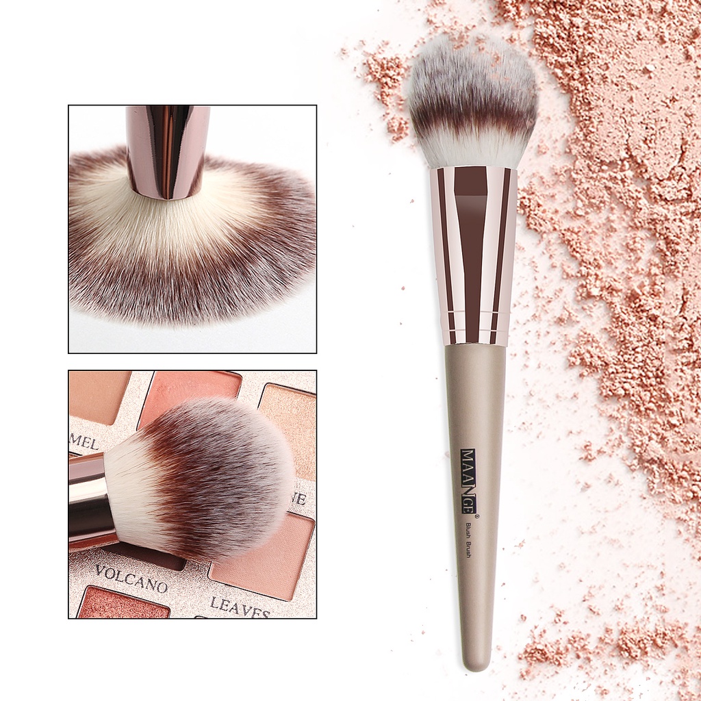 MAANGE  18 Pcs Makeup Kuas Set  Brush Make Up Alat Kosmetik Foundation Blusher Untuk Riasan Alat Profesional 5810