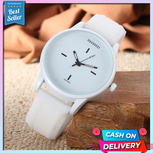 Jam Tangan Wanita Rantai Gold Mewah Pesta Pink  Murah Premium Anti Air Casual Branded Maranda Jam027
