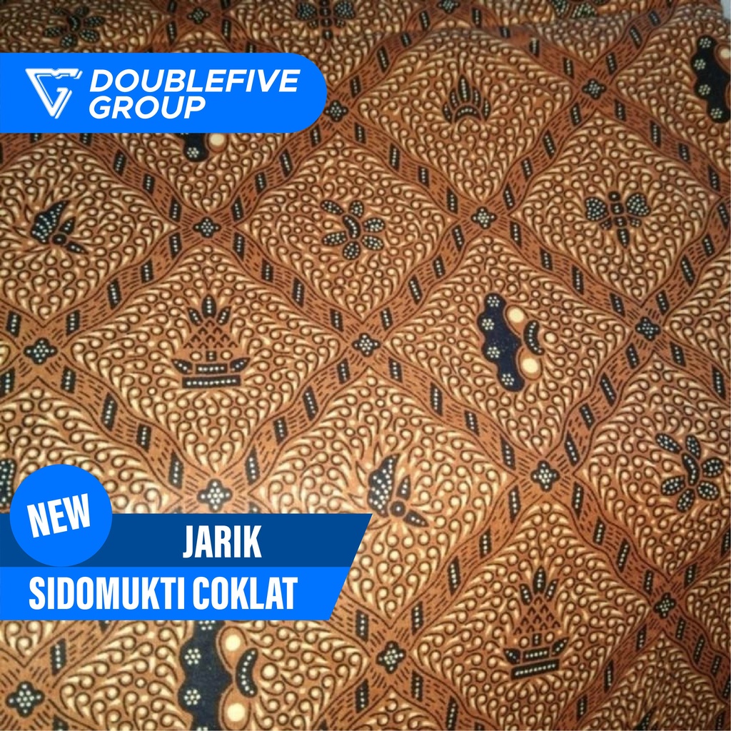 Distibutor Jarik Khas Jawa Asli Motif  [ Sidomukti Coklat ]