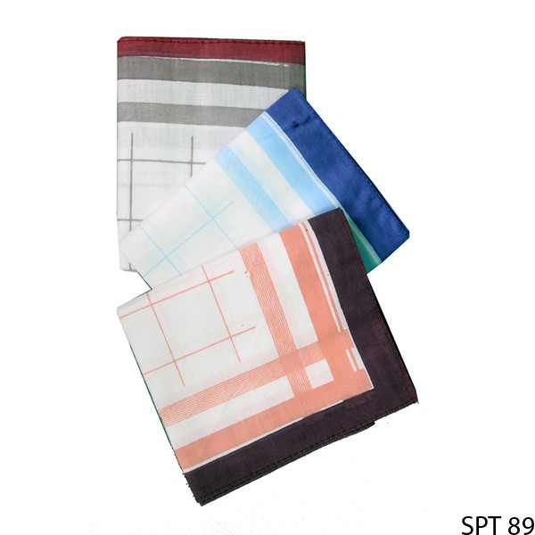 Sapu Tangan Cantik Katun Multi Colour – SPT 89