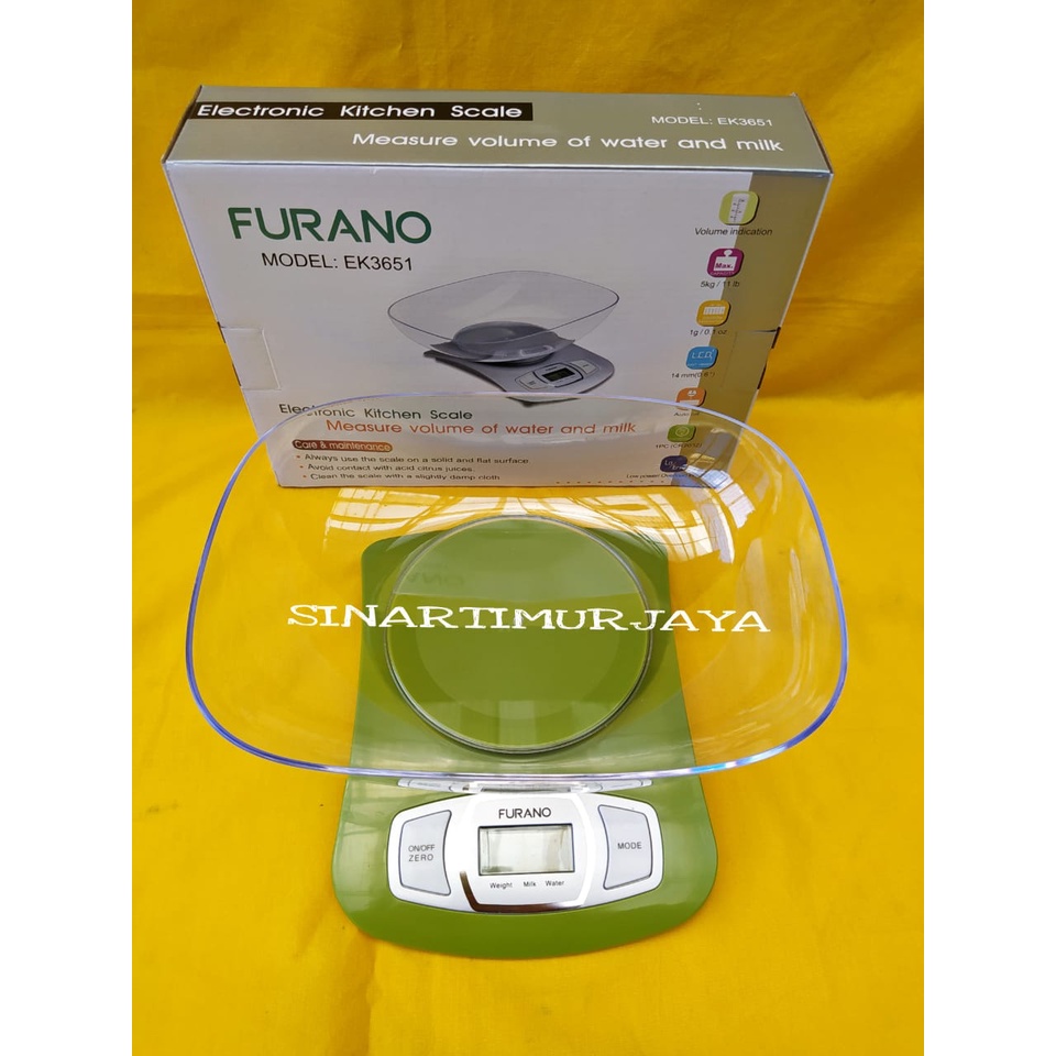 TIMBANGAN DIGITAL EK3651 / TIMBANGAN DIGITAL 5 KG / TIMBANGAN FURANO