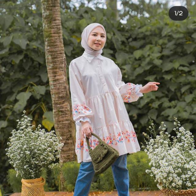 Audre Tunic Magnolia HAIDEE ORLIN