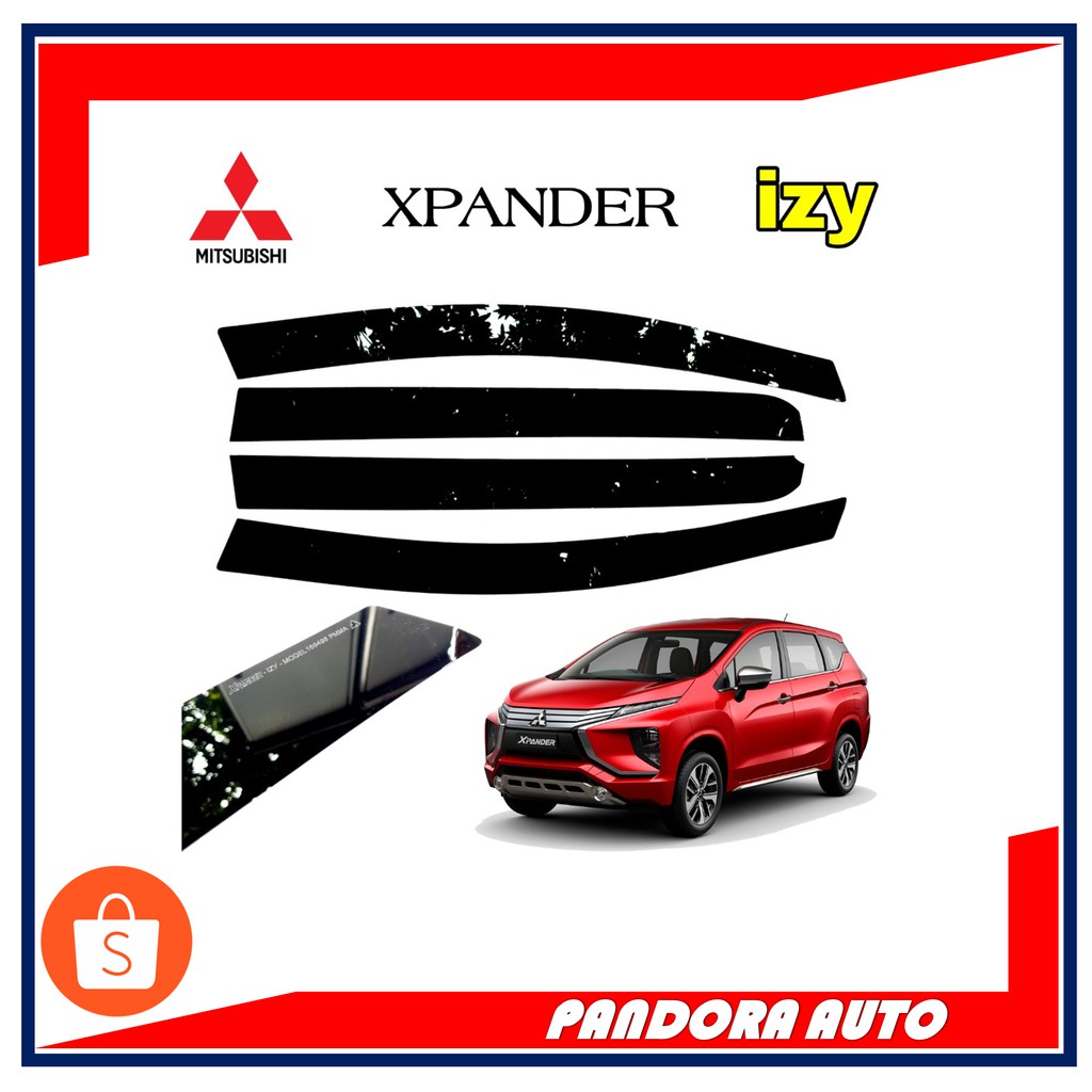 TALANG AIR MOBIL MITSUBISHI XPANDER MODEL FLAT AKRILIK HITAM