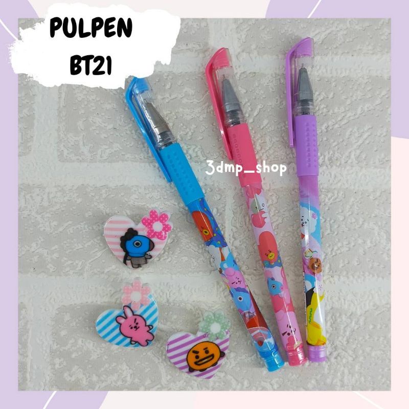 Pulpen BT21 (kode A)