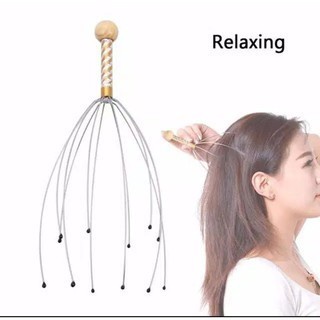 AST-002 Alat Pijit RELAKSASI Kepala 12 Titik Akupuntur Bokoma Pijat sehat terapi rileks alami Refleksi HEAD MASSAGER