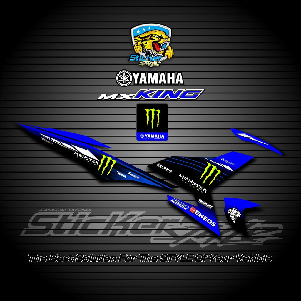 STRIPING STIKER MOTOR YAMAHA MX KING | STRIPING STIKER VARIASI YAMAHA MX-KING NEW 150 2015/2020 LIVE