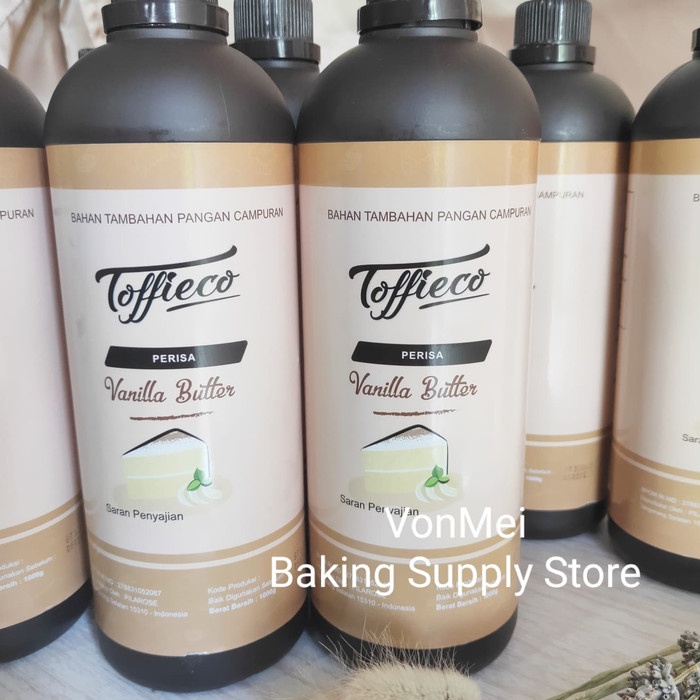 

Ht6362D Toffieco Vanilla Butter Paste Perisa Pasta Vanila Buter 1000 1Kg Liter Ht5