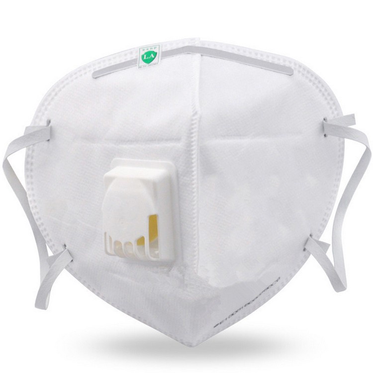 GS8 Masker Filter 3D Udara Anti Polusi Respirator N95 - 9001V - White