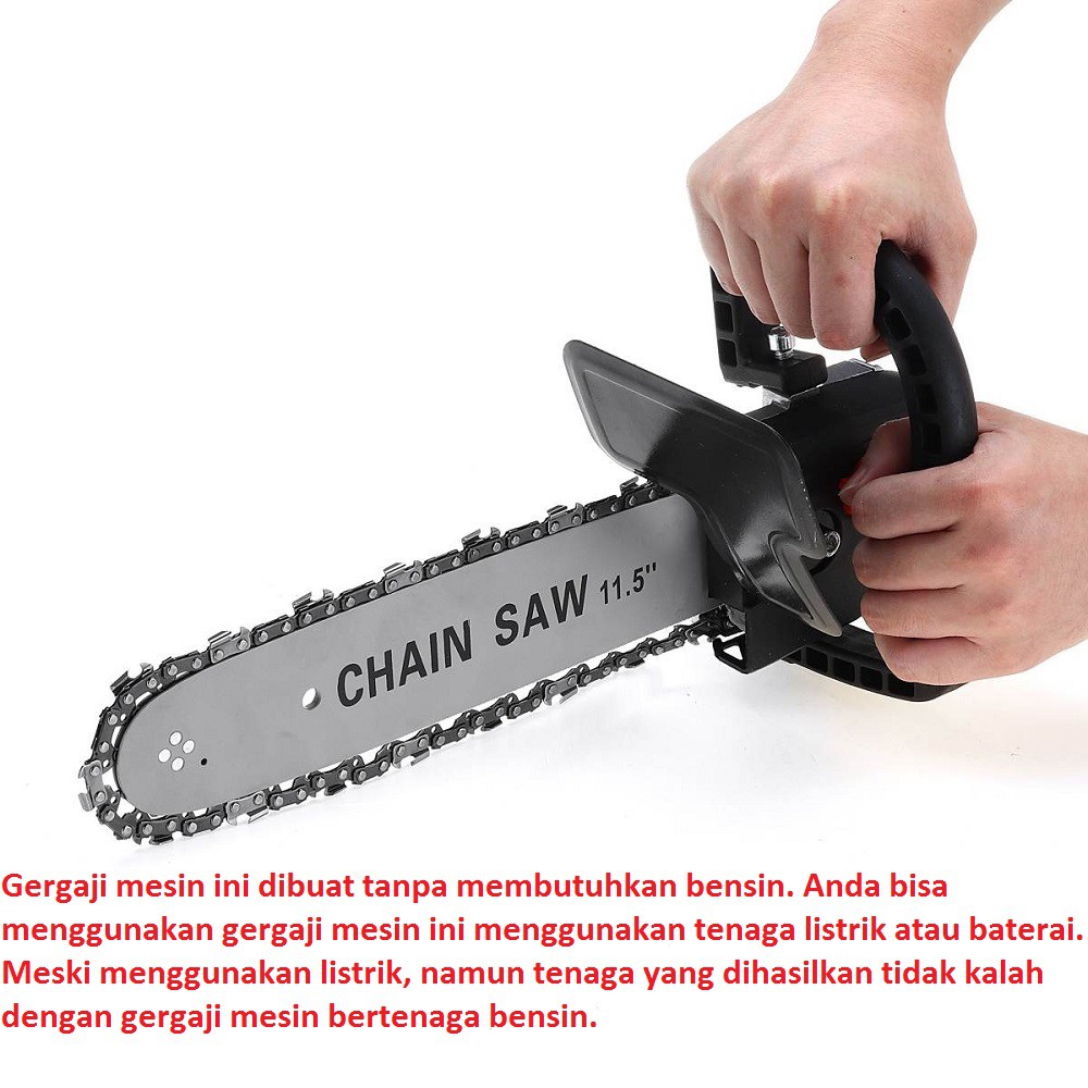 Gergaji Mesin Elektrik / Mesin Potong Elektrik / Chainsaw Elektric / Electric Chainsaw / Gergaji Listrik