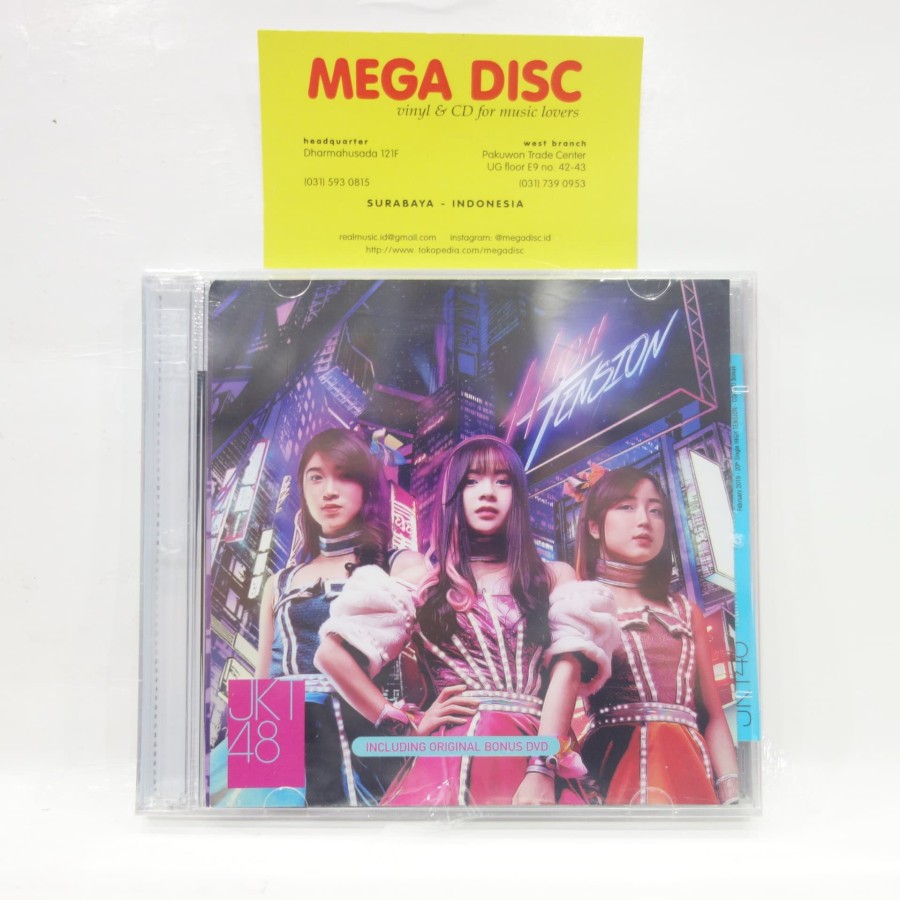CD JKT48 - High Tension Album CD+DVD Audio Music Indonesia