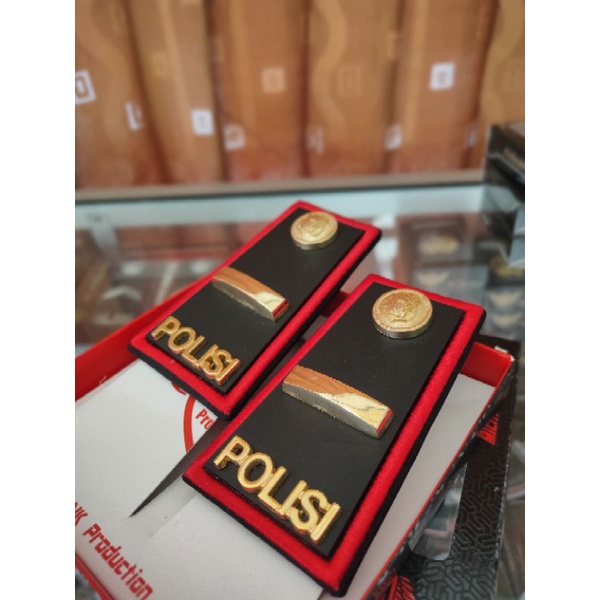 Jual PANGKAT PDH POLISI IPDA LIS MERAH MIKA DOFF | Shopee Indonesia