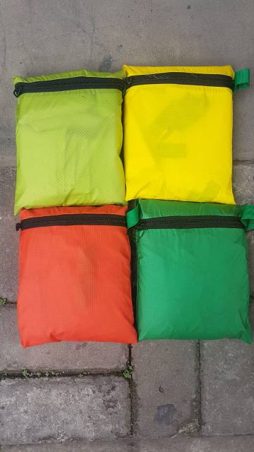 Flysheet 2x3 Meter 8 Loop Ultralight Waterproof - Pelapis Pelindung Tenda Camping Bushcraft - Bivak