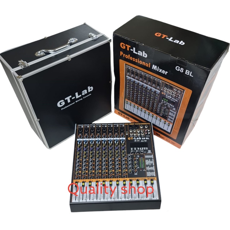 mixer gt lab by rdw 8 channel G8BL original effect 199 dsp plus Compresor
