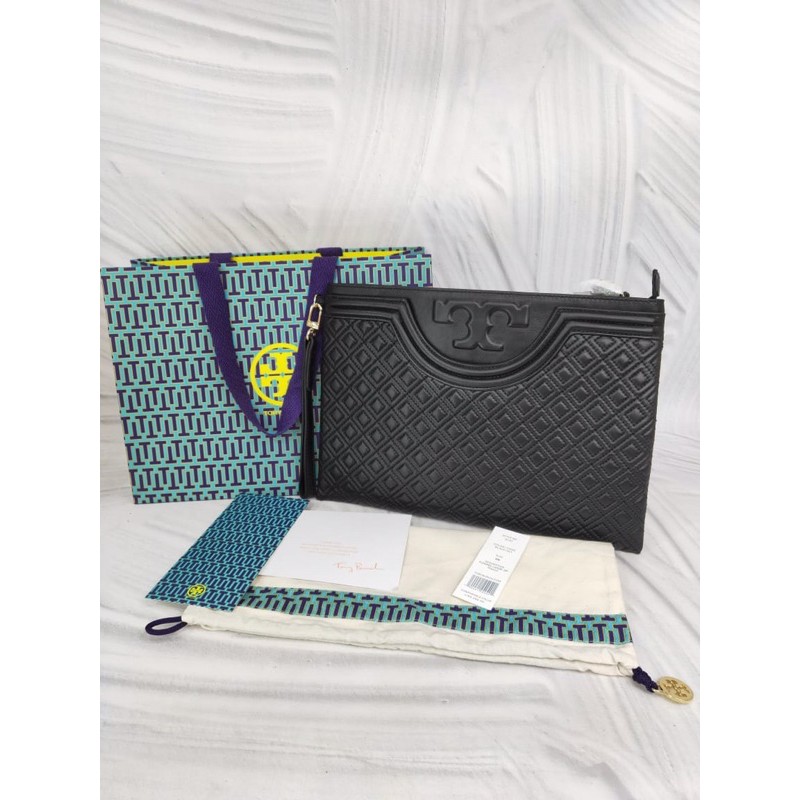 TORY BURCH FLEMING CLUTCH ORIGINAL
