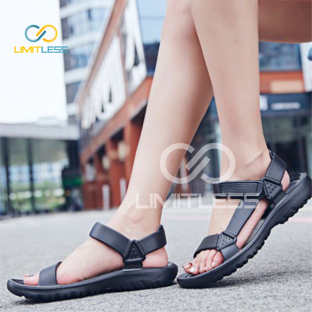 Sendal Gunung Pria Slip On Sendal Cowok Outdoor Kekinian Sandal Hiking Gunung Pria Keren Kasual Terbaru