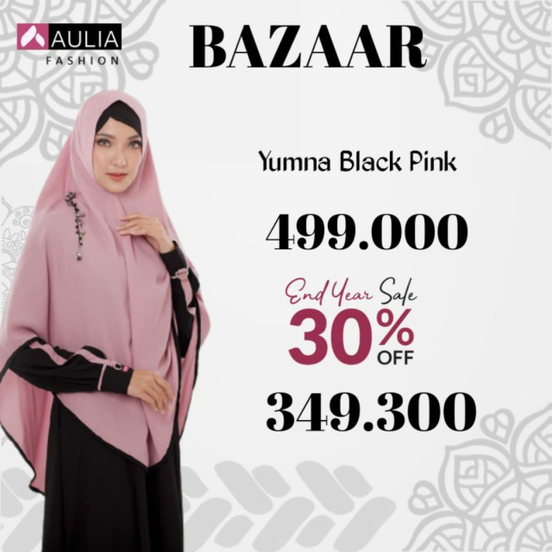 YUMNA BLACK PINK AULIA FASHION