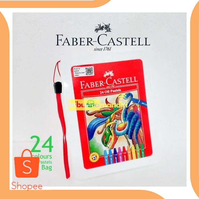 

Jual onderdil Oil Pastel Crayon Hexagonal 24 Warna Faber Castell 20DEZ Berkualitas