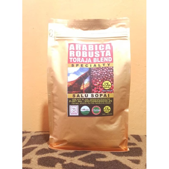 

KOPI ARABICA ROBUSTA TORAJA BLEND SPECIALTY 1KG