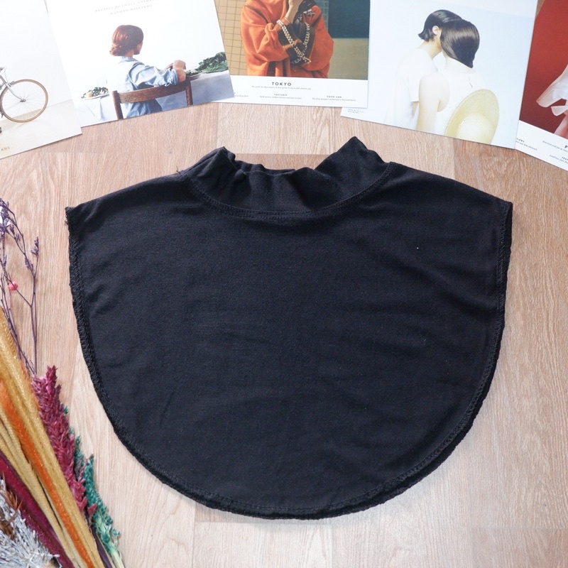 Manset Leher Bahan Kaos Termurah-BLACK