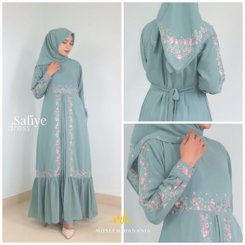 FASHION MUSLIM//SAFIYE DRESS III //KODE JB