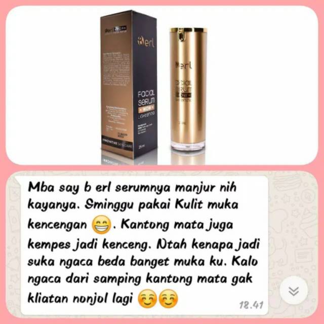 B ERL FACIAL SERUM COSMETICS -ALEXAGROSIR