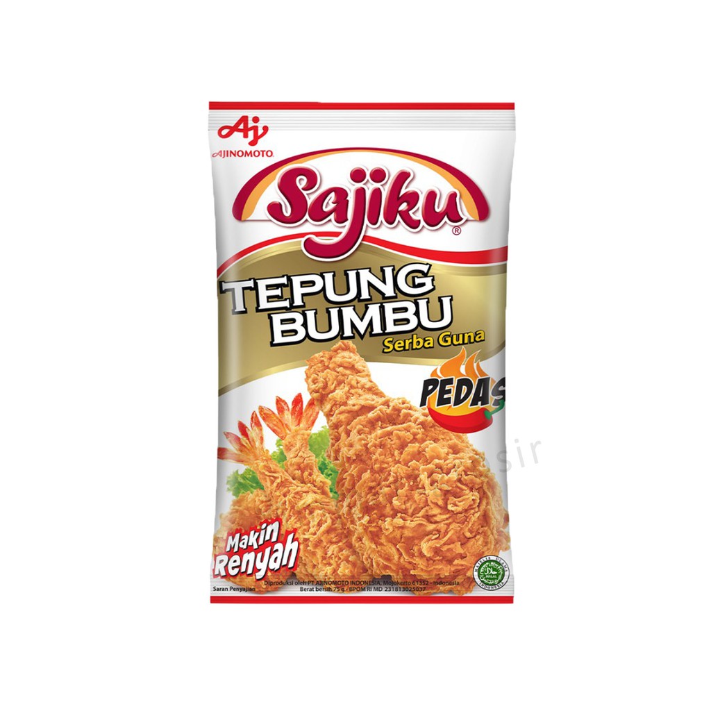 Sajiku / Tepung Bumbu / Tepung Serbaguna / Pedas / 70gr