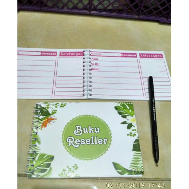 

Buku RESELLER Mini (SETENGAH BUKU TULIS)