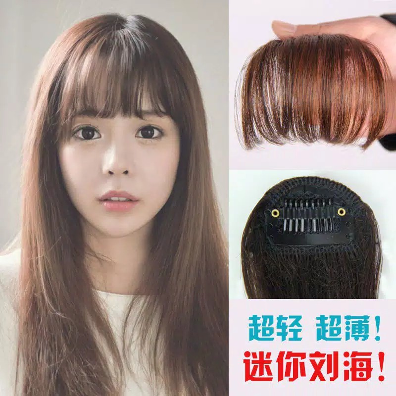 TBI Korean Beauty Poni Clip 3 Hair Clip Extention Hair Bang Cosplay