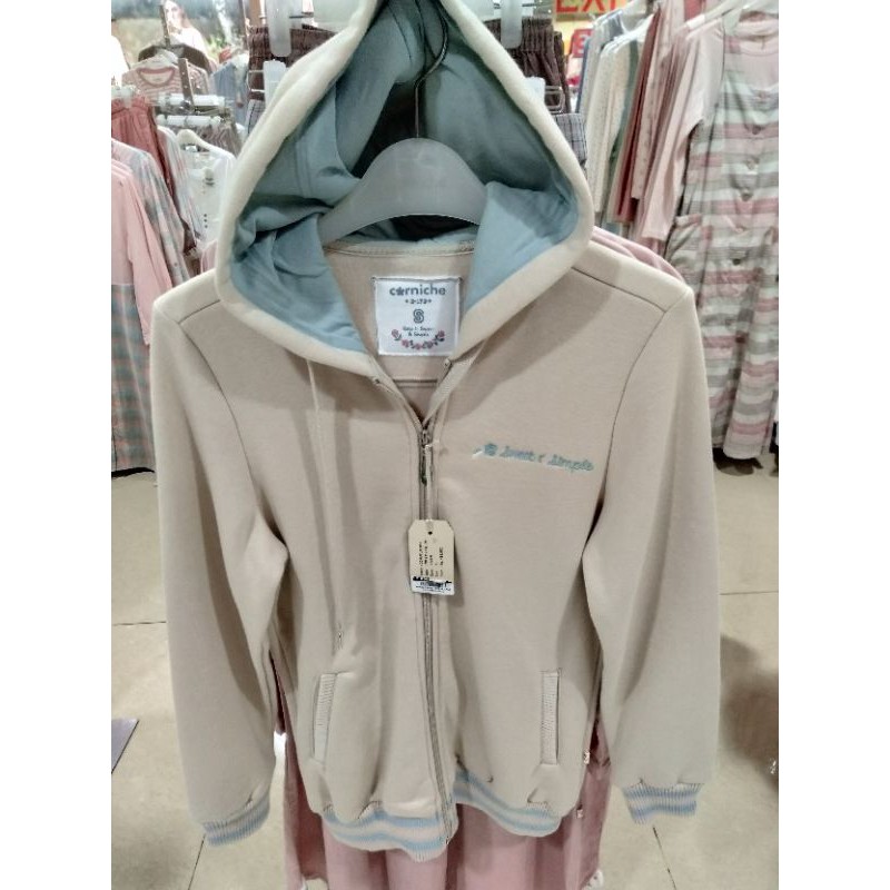 JAKET HOODIE CORNICHE ORIGINAL SIZE S,M,L,XL