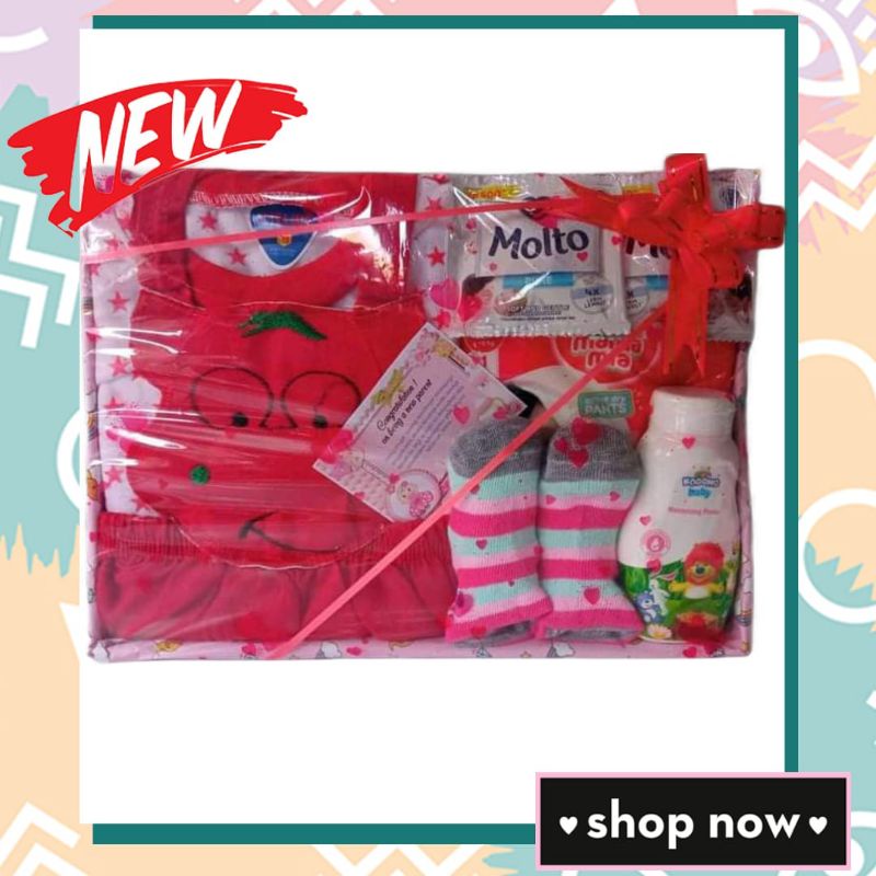 PARCEL BAYI/KADO BAYI/HADIAH TENGOK BAYI Hamper baju baby newborn gift paket hampers parcel kado bayi lahiran parsel set