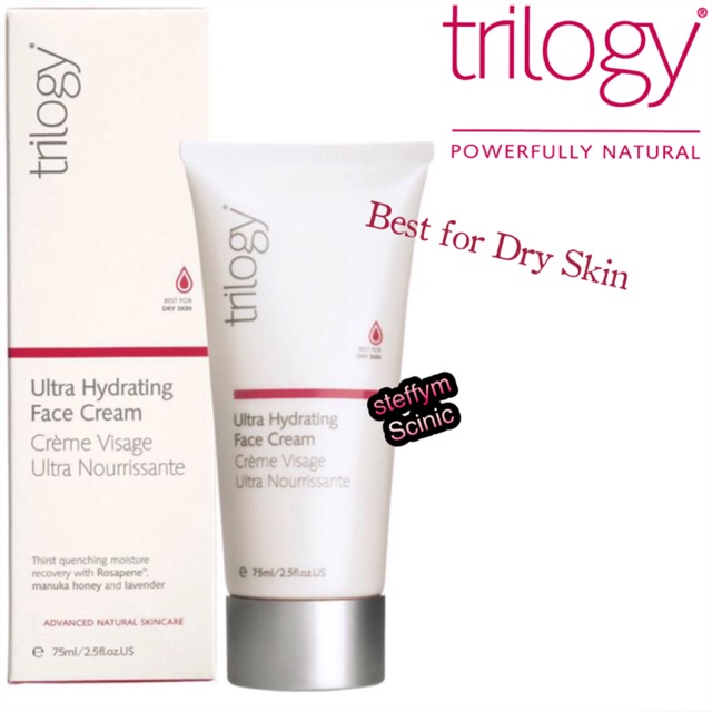 trilogy face cream