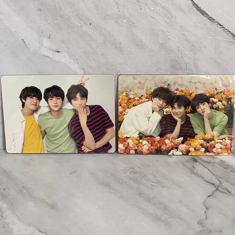 BTS LYS love yourself japan mpc mini photocard unit rm namjoon v taehyung jin seokjin official