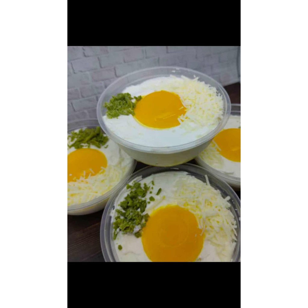 

Cake telor ceplok/kekinian/trend/cemilan manis
