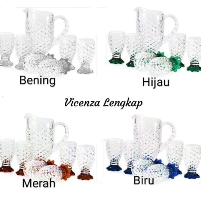 Gelas Nanas Vicenza Jar Set