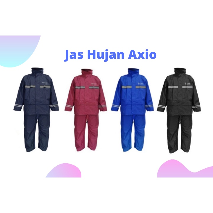 JAS HUJAN STELAN AXIO 882 ASLI ORIGINAL 1000% SIZE M,L,XL DAN XXL