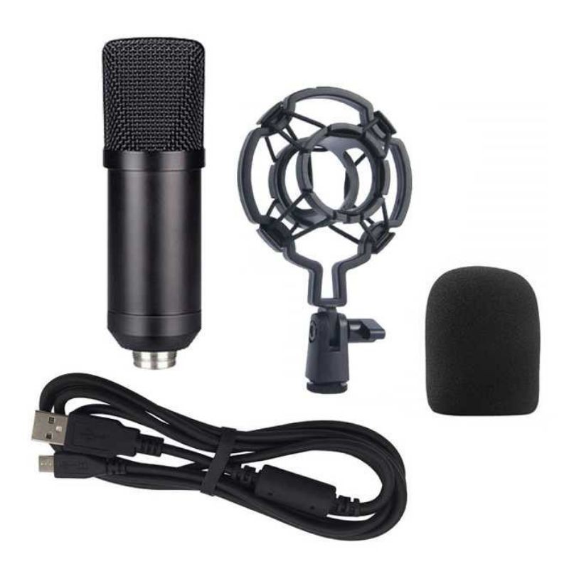 Mikrofon Kondenser Studio USB with Shock Proof Mount Microphone BM700