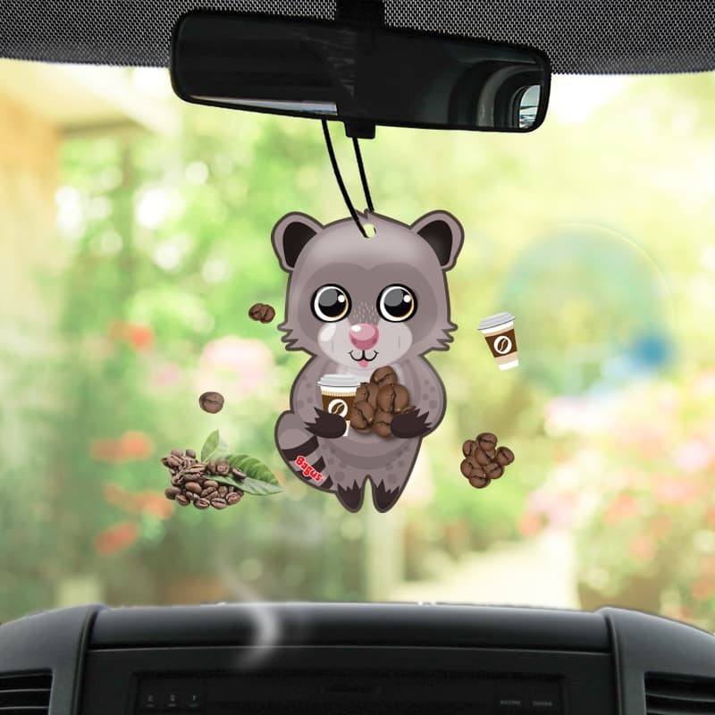 Bagus Fresh Air Freshener Parfum Mobil Pewangi Kendaraan Luwak Coffee