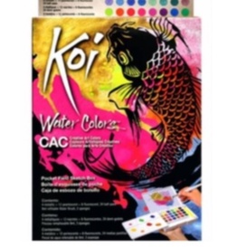 

Gramedia Bandung - Watercolor Sakura Koi 24 Metallic Pallette