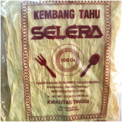 

Kembang Tahu selera cap garpu Sendok 100gram