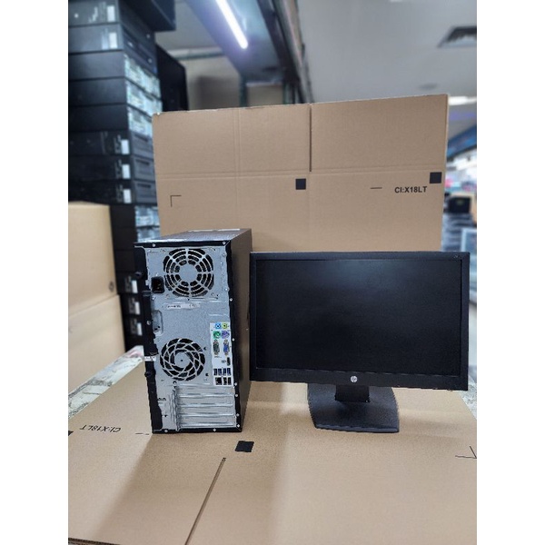 CPU LENGKAP SIAP PAKAI CORE I5 3470 RAM 4GB HDD 500GB MONITOR 19 INCH KEY MOUSE MURAH