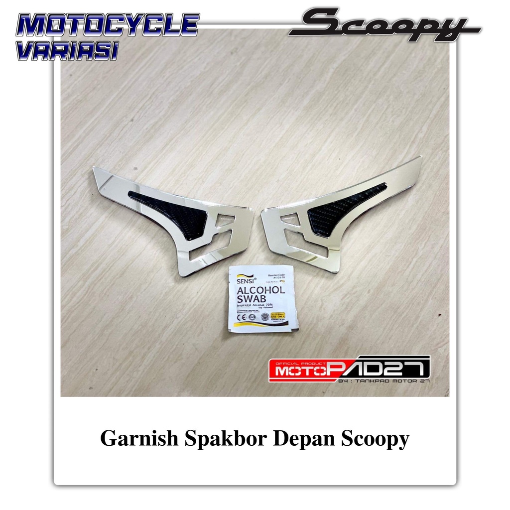 Garnish Spakbor Depan Scoopy Garnis Cover Spakbor Scoopy