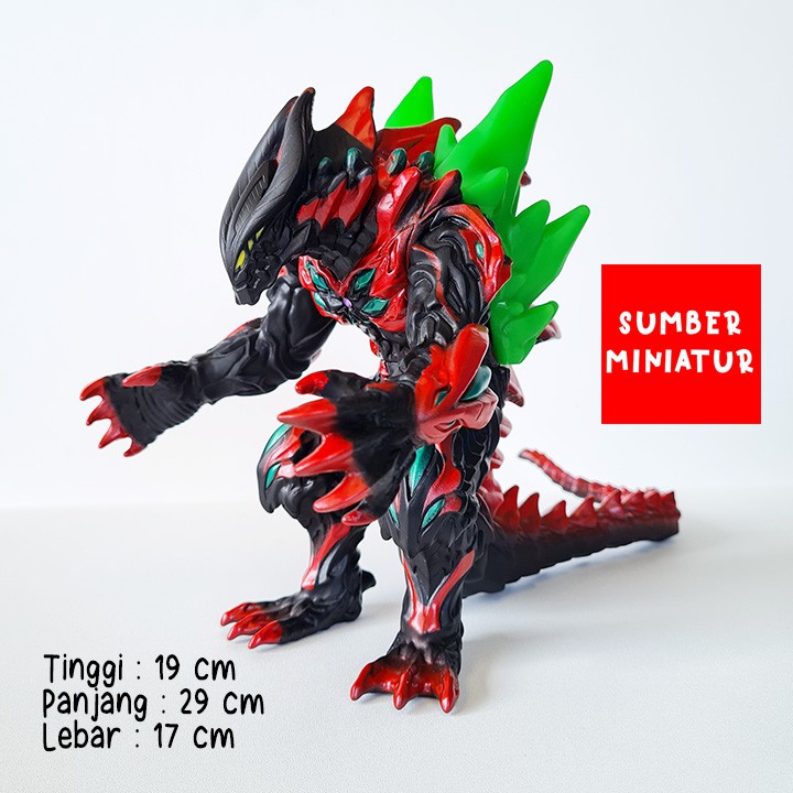 Monster Belial Figure Ultraman DX Kaiju / Mainan Monster Ultraman