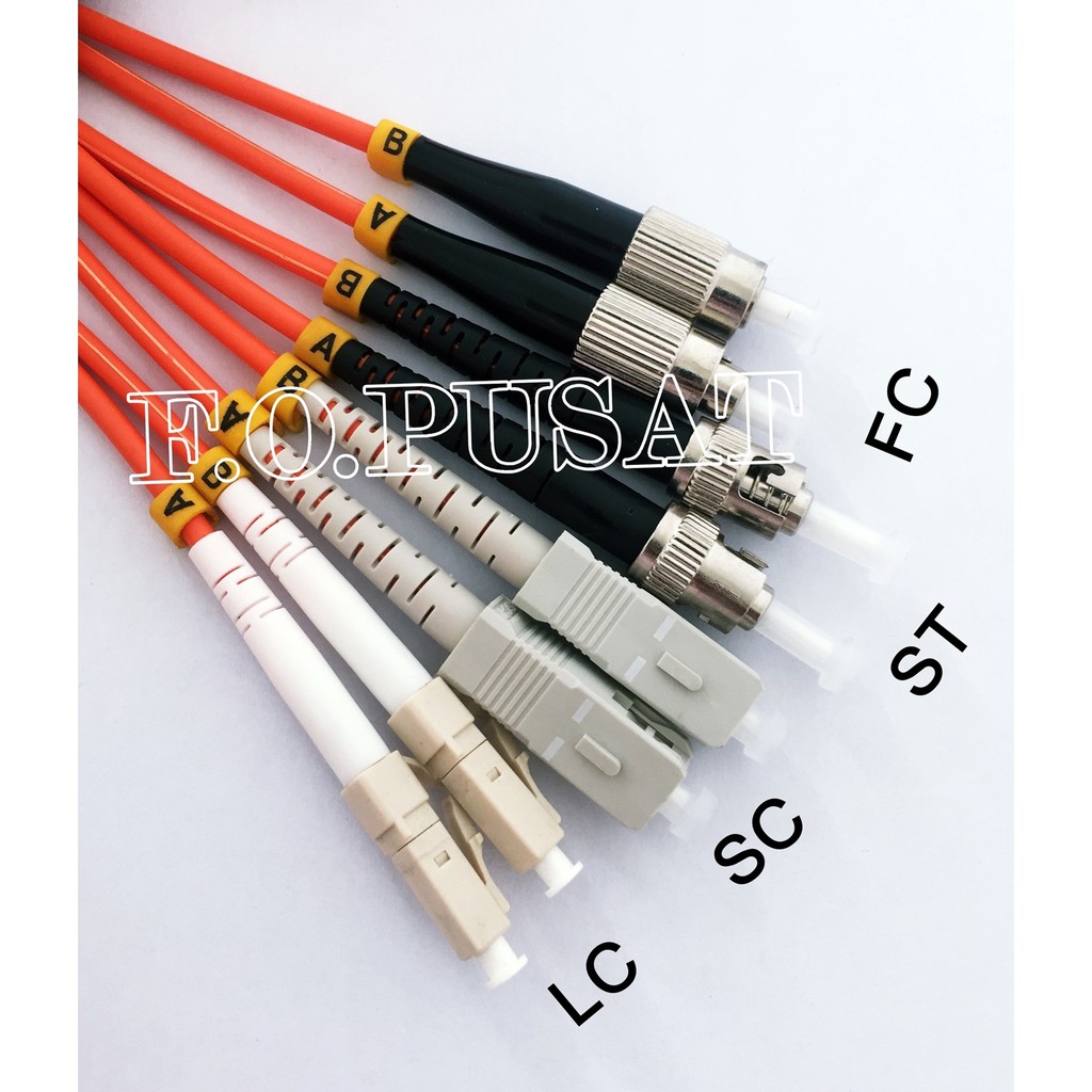 Patchcord OM1 LC-LC Duplex MultiMode OM1 Kabel 62,5/125  [15Meter]
