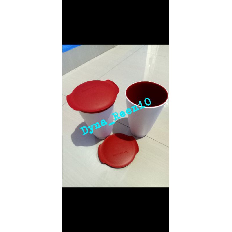 Gelas tutup Tupperware