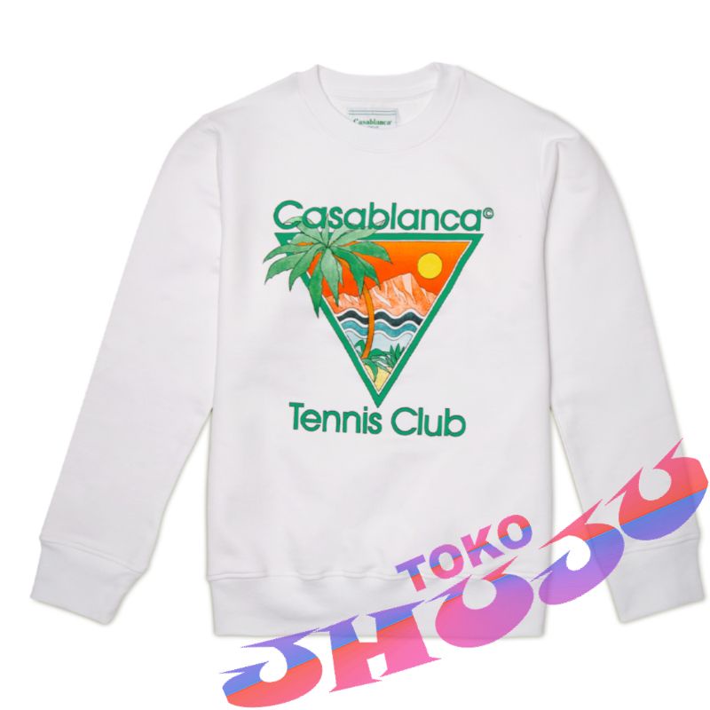 Basic Sweater Treasure Mashiho Style TENIS CLUB printing DTF