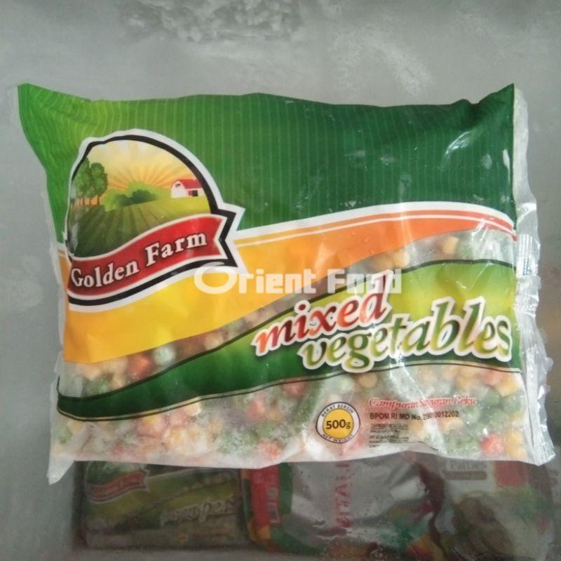 

Golden Farm Mix Vegetable 500gr