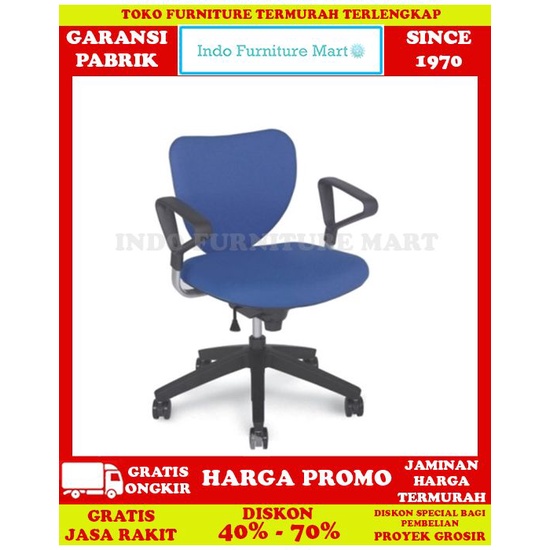 Free Onkir Kursi Kantor Kerja Staff Manager Minimalis Chitose Epo 130